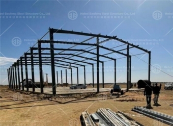 buy Customized Steel Structure Warehouse Workshop Building Construction ...