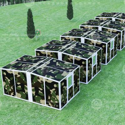 Emergency foldable cabins