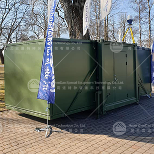 Camouflage Expandable Container House For Army