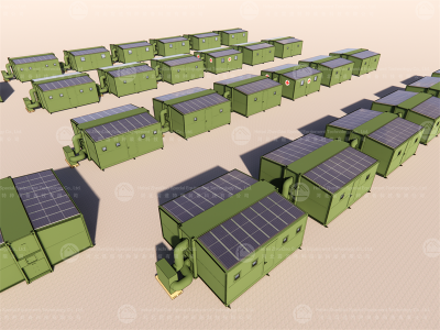 Military Extendable Container House