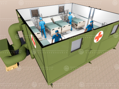 container hospital Extendable Container House