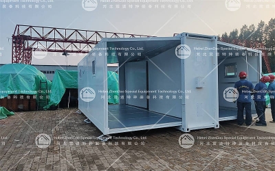 Side Expandable Container House