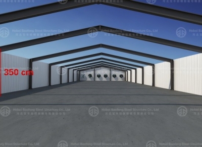 steel chicken house