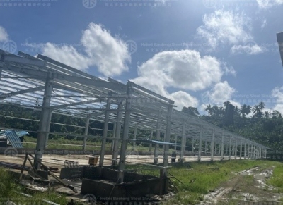 steel chicken house