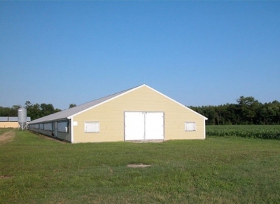 steel chicken house