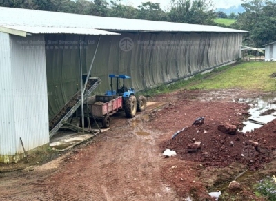 steel chicken house