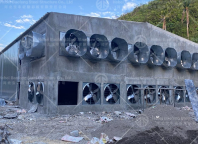 steel chicken house