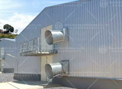 steel chicken house