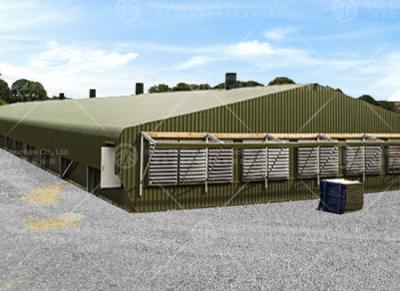 steel chicken house