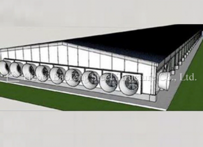 steel chicken house