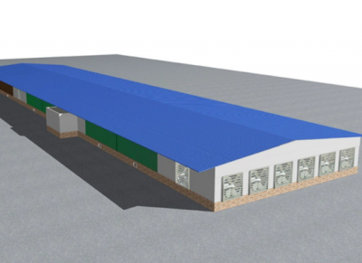 steel chicken house