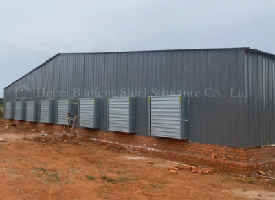 steel chicken house