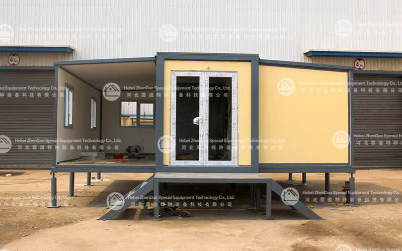 Expandable house production plant