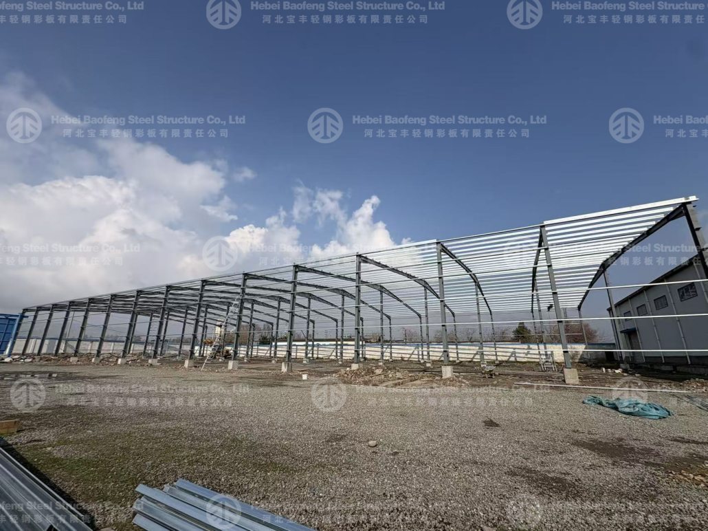 Export to Tajikistan Steel Structures Warehouse