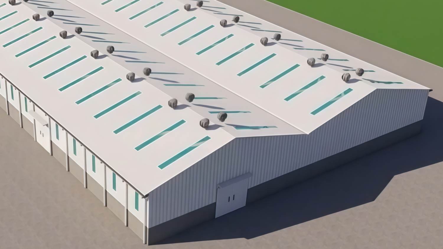 Multi-Span Steel Structure Warehouse