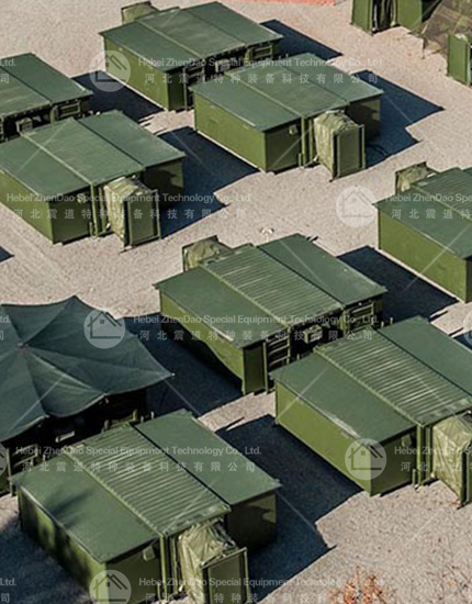 Military Camp Container solutions for Defence Sector